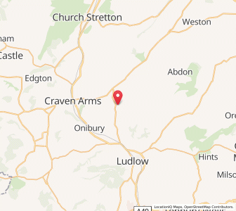 Map of Culmington, EnglandEngland