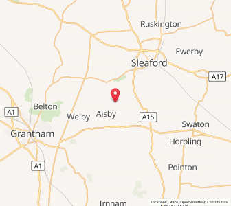 Map of Culverthorpe, EnglandEngland