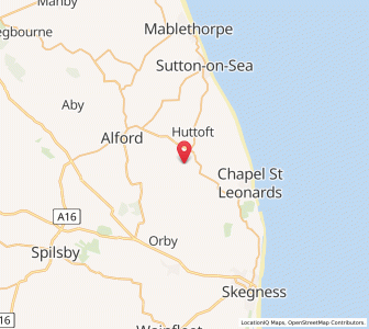 Map of Cumberworth, EnglandEngland