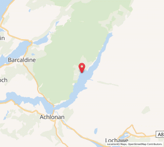 Map of Dail, ScotlandScotland