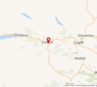 Map of Dalginross, ScotlandScotland