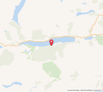 Map of Dall, ScotlandScotland