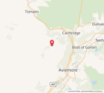 Map of Dalnahaitnach, ScotlandScotland