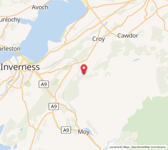 Map of Dalroy, ScotlandScotland