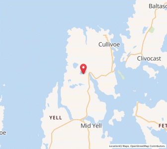 Map of Dalsetter, ScotlandScotland