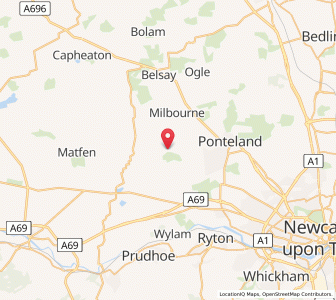 Map of Dalton, EnglandEngland