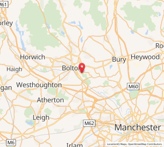 Map of Darcy Lever, EnglandEngland