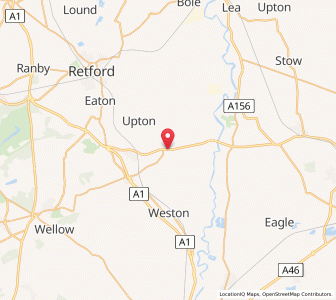 Map of Darlton, EnglandEngland