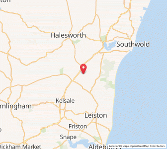 Map of Darsham, EnglandEngland