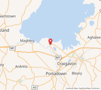 Map of Derrytrasna, Northern IrelandNorthern Ireland