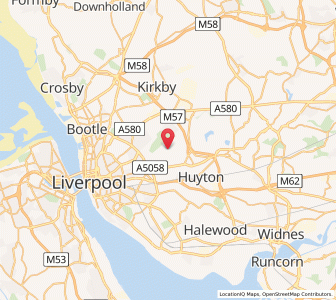 Map of Deysbrook, EnglandEngland