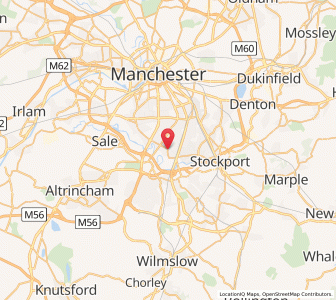 Map of Didsbury, EnglandEngland