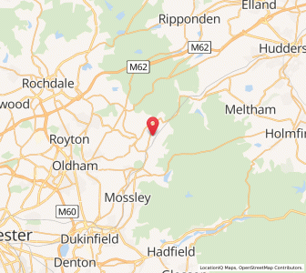 Map of Diggle, EnglandEngland