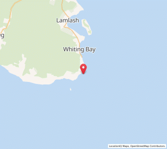 Map of Dippin, ScotlandScotland