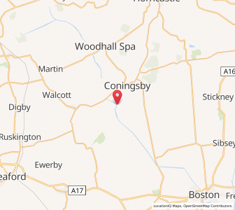 Map of Dogdyke, EnglandEngland