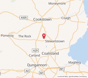Map of Donaghey, Northern IrelandNorthern Ireland
