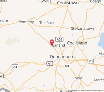 Map of Donaghmore, Northern IrelandNorthern Ireland