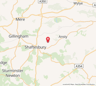 Map of Donhead Saint Mary, EnglandEngland