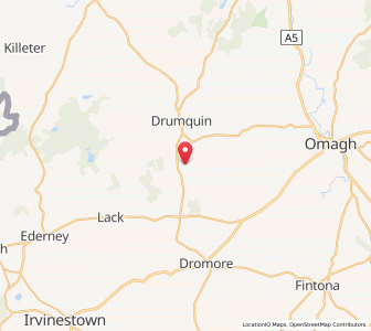 Map of Dooish, Northern IrelandNorthern Ireland