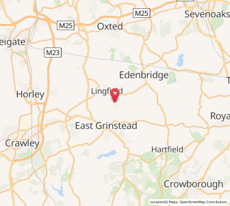 Map of Dormansland, EnglandEngland