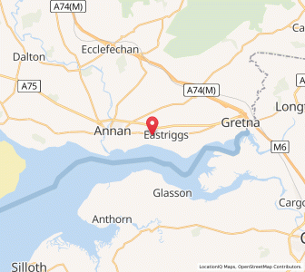 Map of Dornock, ScotlandScotland