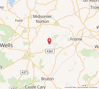 Map of Downhead, EnglandEngland