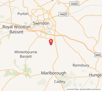 Map of Draycot Foliat, EnglandEngland