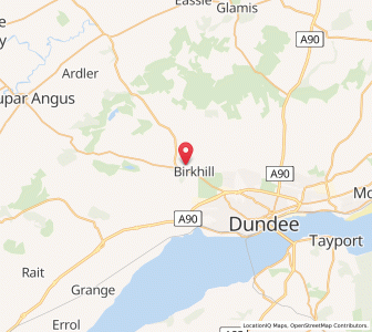 Map of Dronley, ScotlandScotland