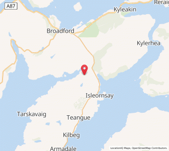 Map of Drumfearn, ScotlandScotland