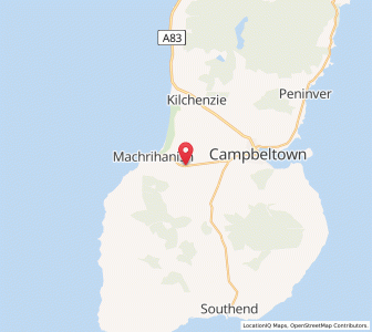 Map of Drumlemble, ScotlandScotland