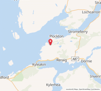 Map of Duirinish, ScotlandScotland