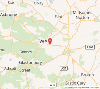 Map of Dulcote, EnglandEngland