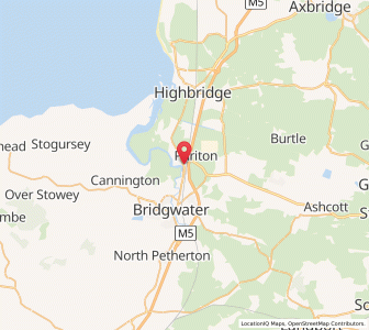 Map of Dunball, EnglandEngland