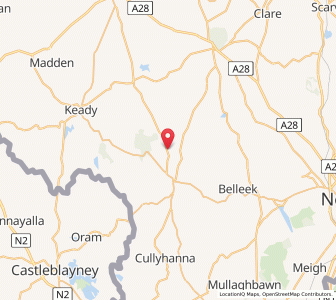 Map of Dungormley, Northern IrelandNorthern Ireland