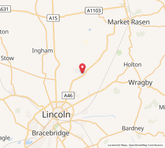 Map of Dunholme, EnglandEngland