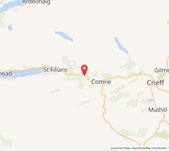 Map of Dunira, ScotlandScotland