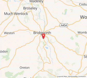 Map of Eardington, EnglandEngland