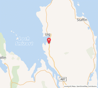 Map of Earlish, ScotlandScotland