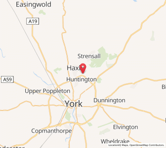 Map of Earswick, EnglandEngland