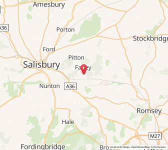 Map of East Grimstead, EnglandEngland