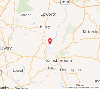 Map of East Stockwith, EnglandEngland