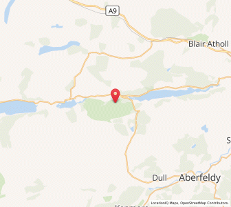 Map of Easter Bohespie, ScotlandScotland