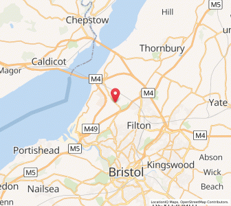 Map of Easter Compton, EnglandEngland