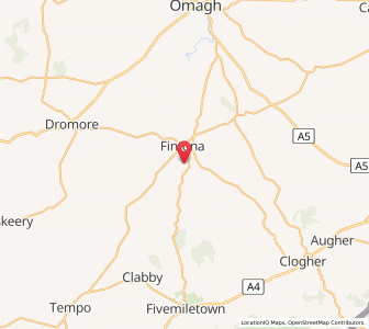 Map of Ecclesville, Northern IrelandNorthern Ireland