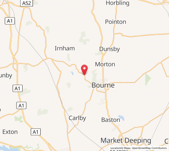 Map of Edenham, EnglandEngland