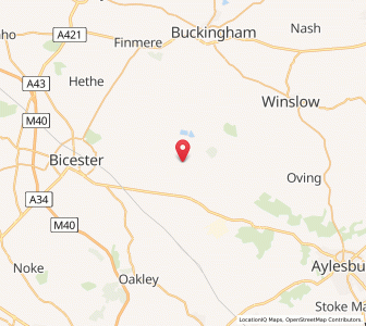 Map of Edgcott, EnglandEngland