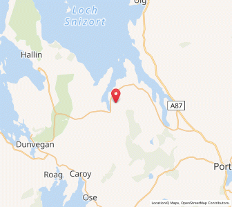 Map of Edinbain, ScotlandScotland