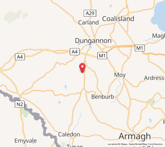 Map of Eglish, Northern IrelandNorthern Ireland