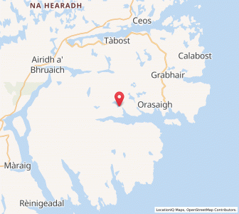 Map of Eishken, ScotlandScotland