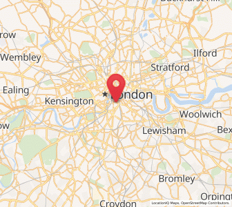 Map of Elephant & Castle, England